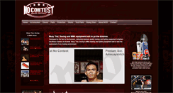 Desktop Screenshot of nocontestboxing.com